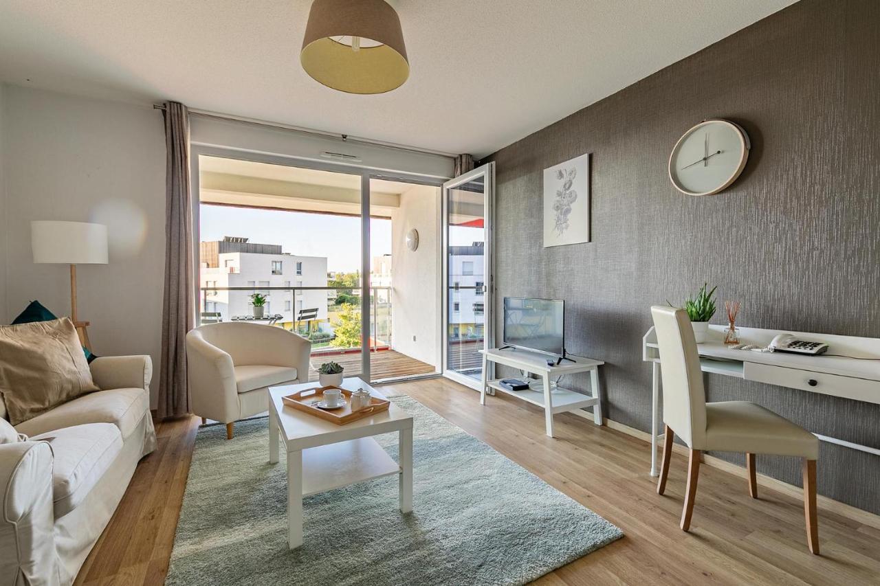 Ovelia Strasbourg - Les Jardins Des Deux Rives Lägenhet Exteriör bild